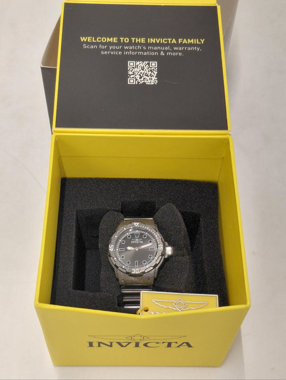 Invicta Women's Celestial Transparent Black Sports Watch - 35mm